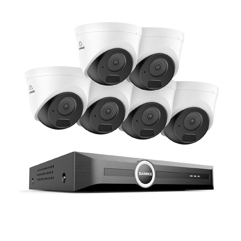3MP 8 Channel PoE Security System, 6MP NVR, S+265., Smart Motion Detection, Smart Playback, Smart Notification with Image Attached 3MP 8 Channel PoE Security System, 6MP NVR, S+265., Smart Motion Detection, Smart Playback, Smart Notification with Image Attached