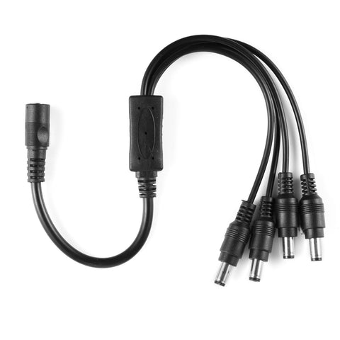One-Quarter Power Cord, 330mm Long, With Wire File, Multi-Stranded Bare Copper Core, 5.5*2.1 Tuning Fork Connector One-Quarter Power Cord, 330mm Long, With Wire File, Multi-Stranded Bare Copper Core, 5.5*2.1 Tuning Fork Connector