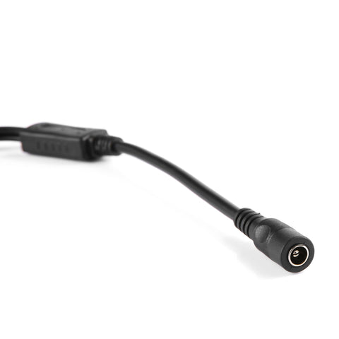One-Quarter Power Cord, 330mm Long, With Wire File, Multi-Stranded Bare Copper Core, 5.5*2.1 Tuning Fork Connector One-Quarter Power Cord, 330mm Long, With Wire File, Multi-Stranded Bare Copper Core, 5.5*2.1 Tuning Fork Connector
