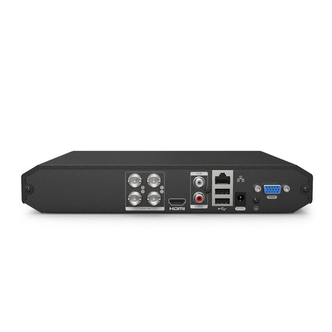 4 Channel 1080p Full HD 5-in-1 Hybrid Digital Video Recorder DVR Supports TVI AHD CVI CVBS Analog IP Security Cameras for 24/7 Security Surveillance 4 Channel 1080p Full HD 5-in-1 Hybrid Digital Video Recorder DVR Supports TVI AHD CVI CVBS Analog IP Security Cameras for 24/7 Security Surveillance