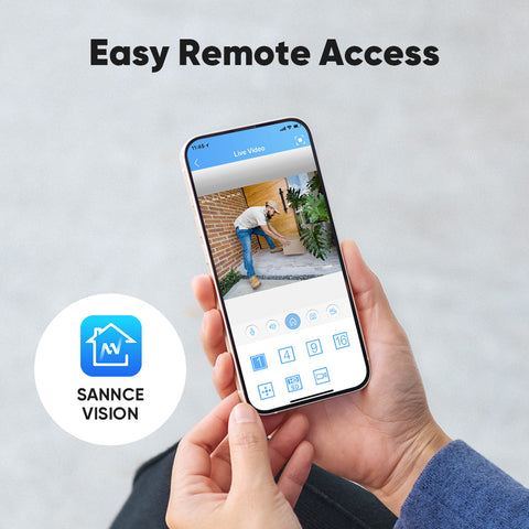 1080p 16 Channel 8 Camera Outdoor Wired Security System, Smart Motion Detection, 100 ft Infrared Night Vision, IP66 Weatherproof 1080p 16 Channel 8 Camera Outdoor Wired Security System, Smart Motion Detection, 100 ft Infrared Night Vision, IP66 Weatherproof