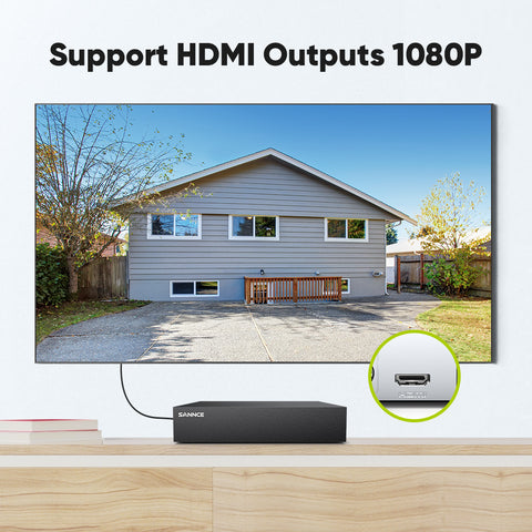1080P 8-Channel Security DVR, Standalone Hybrid 5-in-1 Digital Video Recorder for CVBS/AHD/TVI/CVI/IP Cameras System 1080P 8-Channel Security DVR, Standalone Hybrid 5-in-1 Digital Video Recorder for CVBS/AHD/TVI/CVI/IP Cameras System