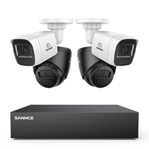 1080P 8-Channel Wired Security DVR System with 4pcs 2MP Outdoor CCTV Cameras, Smart Human / Vehicle / Motion Detection 1080P 8-Channel Wired Security DVR System with 4pcs 2MP Outdoor CCTV Cameras, Smart Human / Vehicle / Motion Detection