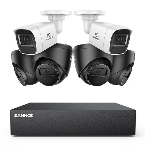 1080P 8-Channel Wired Security DVR System with 6pcs 2MP Outdoor Bullet CCTV Cameras, Smart Human / Vehicle / Motion Detection 1080P 8-Channel Wired Security DVR System with 6pcs 2MP Outdoor Bullet CCTV Cameras, Smart Human / Vehicle / Motion Detection