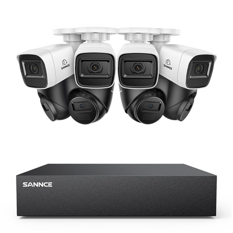 1080P 8-Channel Wired Security DVR System with 8pcs 2MP Outdoor CCTV Cameras, Smart Human / Vehicle / Motion Detection 1080P 8-Channel Wired Security DVR System with 8pcs 2MP Outdoor CCTV Cameras, Smart Human / Vehicle / Motion Detection