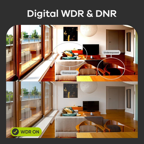 5MP 8 Channel Security Cameras System - Hybrid 5-in-1 CCTV DVR, Motion Detection, IP66 Weatherproof 5MP 8 Channel Security Cameras System - Hybrid 5-in-1 CCTV DVR, Motion Detection, IP66 Weatherproof