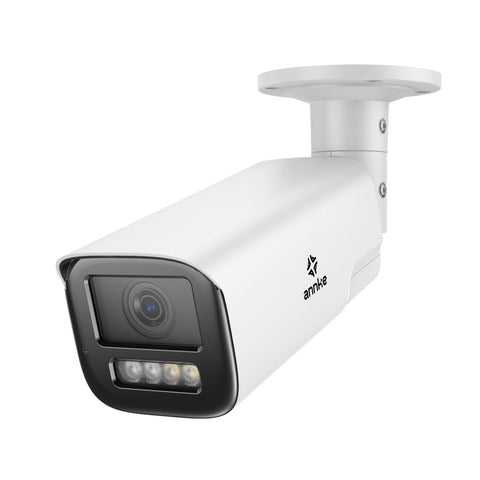 4K 4X Optical Zoom PoE Outdoor Security Camera, 2.8 - 12 MM Motorized Varifocal Lens, ANNKE Smart Dual Light Night Vision, Motion Detection 2.0, Built-in Microphone 4K 4X Optical Zoom PoE Outdoor Security Camera, 2.8 - 12 MM Motorized Varifocal Lens, ANNKE Smart Dual Light Night Vision, Motion Detection 2.0, Built-in Microphone