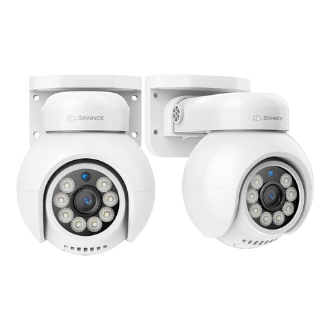 2PCS 4K 8MP UHD PoE Security Outdoor PT IP Camera - Pan & Tilt, Smart Vehicle Detection, Two-way Audio, Up to 256G TF card storage, Support Onvif, work with SANNCE N98PBD/N96PBK 2PCS 4K 8MP UHD PoE Security Outdoor PT IP Camera - Pan & Tilt, Smart Vehicle Detection, Two-way Audio, Up to 256G TF card storage, Support Onvif, work with SANNCE N98PBD/N96PBK