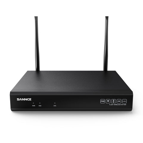 SANNCE 8MP 10-Channel Wireless NVR, 8MP NVR, Audio Recording, AI Human Detection, Work With Alexa SANNCE 8MP 10-Channel Wireless NVR, 8MP NVR, Audio Recording, AI Human Detection, Work With Alexa