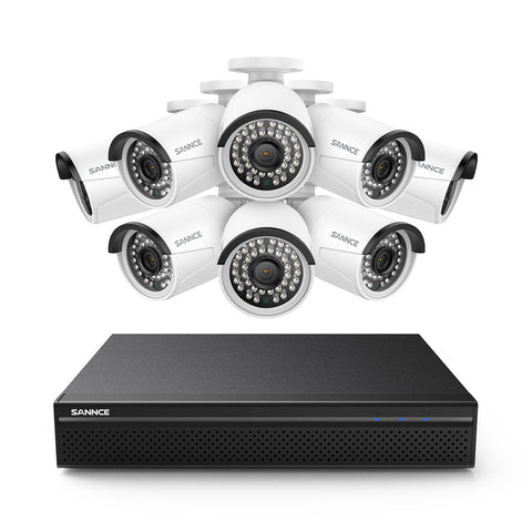 8 Channel 5MP PoE Security Camera System, 4K NVR & 8pcs 5MP Outdoor PoE IP Cameras, ONVIF Supported, H.265+, Audio Recording, Smart Motion Detection 8 Channel 5MP PoE Security Camera System, 4K NVR & 8pcs 5MP Outdoor PoE IP Cameras, ONVIF Supported, H.265+, Audio Recording, Smart Motion Detection