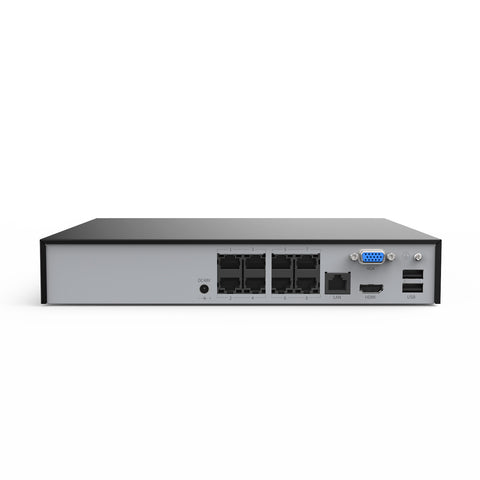 6MP 8 Channel S+265. PoE NVR, Smart Playback, Smart Notification with Image Attached 6MP 8 Channel S+265. PoE NVR, Smart Playback, Smart Notification with Image Attached