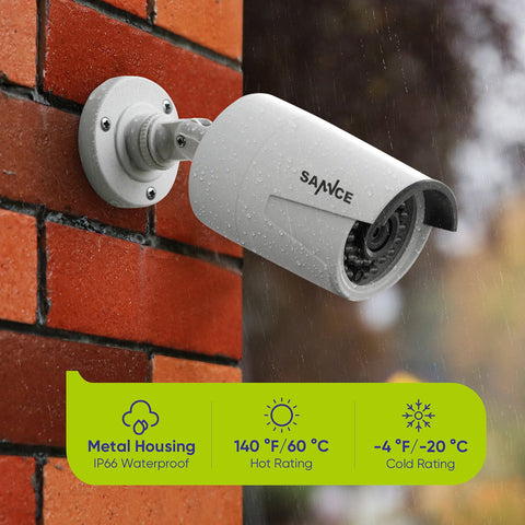 4K 8-Channel Wired PoE Security NVR System with 2 3MP Bullet CCTV IP Cameras, Audio Recording 4K 8-Channel Wired PoE Security NVR System with 2 3MP Bullet CCTV IP Cameras, Audio Recording