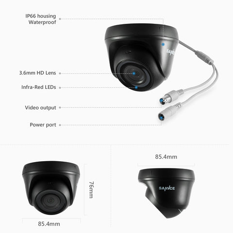 1080p Dome 3000TVL 2MP IR Night Vision CCTV Camera for Security TVI System 1080p Dome 3000TVL 2MP IR Night Vision CCTV Camera for Security TVI System