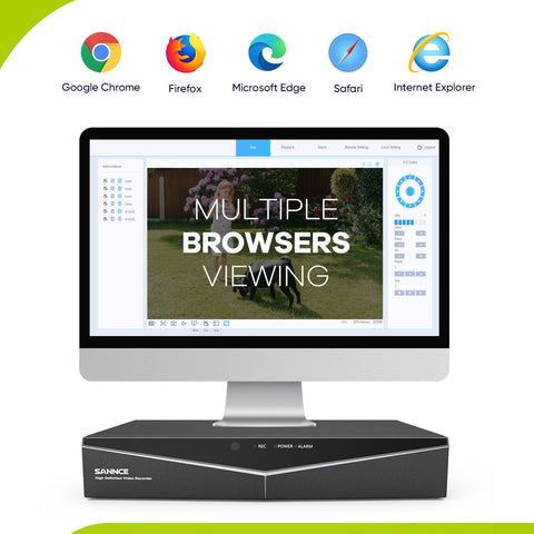 1080p 16 Channel 8 Camera Outdoor Wired Security System, Smart Motion Detection, 100 ft Infrared Night Vision, IP66 Weatherproof 1080p 16 Channel 8 Camera Outdoor Wired Security System, Smart Motion Detection, 100 ft Infrared Night Vision, IP66 Weatherproof