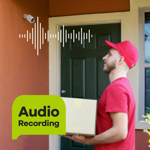 8 Channel 5MP PoE Security Camera System, 4K NVR & 8pcs 5MP Outdoor PoE IP Cameras, ONVIF Supported, H.265+, Audio Recording, Smart Motion Detection 8 Channel 5MP PoE Security Camera System, 4K NVR & 8pcs 5MP Outdoor PoE IP Cameras, ONVIF Supported, H.265+, Audio Recording, Smart Motion Detection