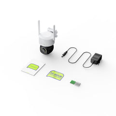 3MP PT Wireless Security Camera, Pan & Tilt WiFi IP Cameras for SANNCE N48WHE NVR, AI Human Detection, Work with Alexa, 100ft Night Vision, Remote Access & Smart Motion Alerts