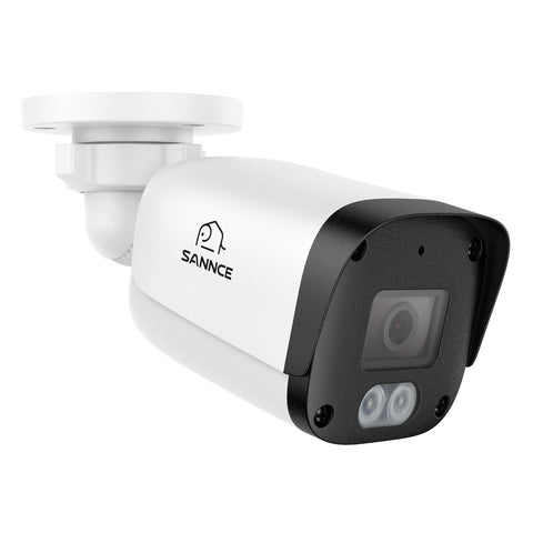 4K POE Security Camera System w/ Audio, S+265., AI Detection, Dual-Light Color Night Vision, IP67 Waterproof (8CH + 8 Cams)
