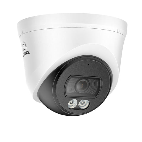 4K POE Security Camera System w/ Audio, S+265., AI Detection, Dual-Light Color Night Vision, IP67 Waterproof (8CH+6 Cams)