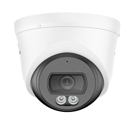 3MP 8-Channel PoE Security Camera System with 6MP NVR, F1.0 Full Color Night Vision, 2Pcs 2K Cameras, AI Human & Vehicle Detection, S+265