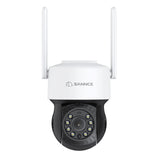 Pack of 2, 2K 4MP Outdoor Pan Tilt Wireless Dome Security Camera, Full Color Night Vision, 2-Way Audio, Smart AI Human Detection, Support Alexa/Google Assistant