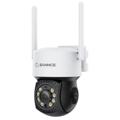 5MP 16-Channel Wireless CCTV PT Camera System, 8MP NVR, 5MP Pan & Tilt 10Pcs WiFi IP Cameras, Audio Recording, AI Human Detection, Work With Alexa