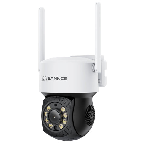 5MP 16-Channel Wireless CCTV PT Camera System, 8MP NVR, 5MP Pan & Tilt WiFi IP Cameras, Audio Recording, AI Human Detection, Work With Alexa (4xPT Camera, 6xBullet Camera and 8MP 16CH NVR)