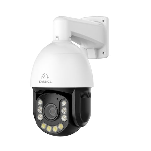 4K 8MP Outdoor PTZ PoE Security Camera - 20X Optical Zoom, AI Human & Vehicle Detection, Smart Tracking, Two-Way Audio, ONVIF, IP66 Waterproof