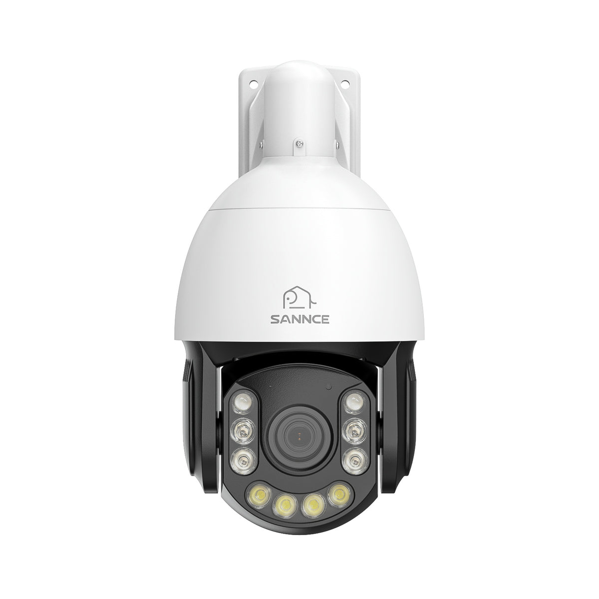 4K 8MP Outdoor PTZ PoE Security Camera - 20X Optical Zoom, AI Human & Vehicle Detection, Smart Tracking, Two-Way Audio, ONVIF, IP66 Waterproof