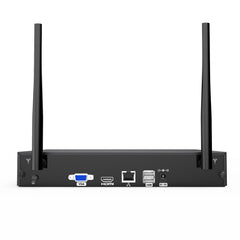 3MP 16-Channel Wireless CCTV PT & Bullet Camera System, 8MP NVR, 3MP WiFi IP Camera, Two-Way Audio, IP66 Waterproof, Smart AI Human Detection, Work With Alexa