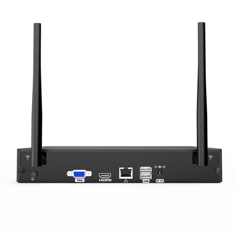 5MP 8-Channel Wireless Security Camera System, 8MP NVR, 5MP WiFi IP Camera, Two-Way Audio, IP66 Waterproof, Smart AI Human Detection, Work With Alexa