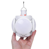 Outdoor Football LED Light - Portable Folding Bulb, Solar Powered, Multi-scene, Emergency Charging Night Lamp, Waterproof, Rechargeable