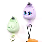 Cat Blink Coat Hook Home Decor: Creative, Cute Winking, Adhesive, Wall-Mounted, Heavy Duty Wall Hanging, Blink Cartoon Decoration