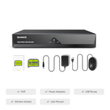 1080P 16-Channel Security DVR Hybrid 5-in-1 Video Recorder For CCTV Camera, Advanced Motion Detection Technology
