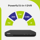 1080P Security CCTV Camera 4CH/8CH 5in1 DVR Home Surveillance System Outdoor