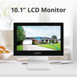 1080P Wireless Security Camera System 5MP NVR with 10'' LCD Monitor 1TB Home Outdoor