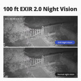 10.1" LCD Monitor 1080P DVR 3000TVL Home Security Camera System Outdoor