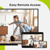 1080P 16-Channel Security DVR Hybrid 5-in-1 Video Recorder For CCTV Camera, Advanced Motion Detection Technology
