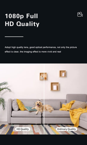 Square Indoor Camera for Home Security, 1080P WiFi Security Camera for Pet/ Baby Monitor,Privacy Mode,2-Way Audio,Night Vision,AI Detection,SD Card Storage
