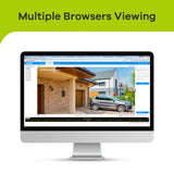 1080P 8 Channel 5-in-1 Security DVR Recorder, Smart Motion Detection