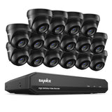 16CH 1080p HDMI 5in1 DVR 3000TVL CCTV Home Security Dome Camera System Motion