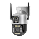 2K 4MP Dual-Lens WiFi Security IP Camera, Bullet & Dome, Full Color Night Vision, 355° Pan & 90° Tilt, Smart Detection Motion & Tracking, Two-Way Audio