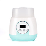 Baby Bottle Warmer Fits 2 Bottles, Accurate Temperature Control with Defrost, Sterilizing, Keeping, Heat Baby Food Jars, and Boiled Food Like Eggs Function and Auto Shut Off