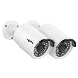 5MP Super HD PoE Security Outdoor IP Camera (2-Pack)