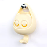 Cat Blink Coat Hook Home Decor: Creative, Cute Winking, Adhesive, Wall-Mounted, Heavy Duty Wall Hanging, Blink Cartoon Decoration