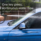 Wireless Portable Car Washing Water Spray Gun, Cordless, 200W / 24V / 30Bar High-Pressure w/ 12000mAh Rechargeable Battery Cordless Washer Nozzle Cleaning Tools For Car & Garden