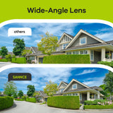 1080p Lite 8-Channel Wired Security DVR System W/ 4pcs 2MP Outdoor & Indoor Turret Cameras, Smart Motion Detection