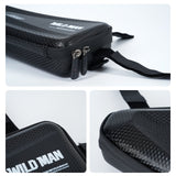 Bike Top Tube Bag, Bicycle Front Frame Pouch, Waterproof & Large Capacity Cycling Accessories Pouch, for MTB Mountain Road Bike