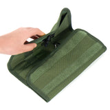 Camping Cutlery Bag, 13 Holes Picnic Utensil Organizer, Forks / Spoons / Knifes / Chopstick Storage Bag for BBQ, Roasting Cooking