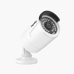 3MP PoE IP Bullet Security Camera w/ Audio Recording, work with SANNCE N98PBD/N96PBK(2-Pack)