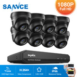1080P HDMI 8CH DVR 3000TVL Outdoor IR Night Vision Home Security Camera System